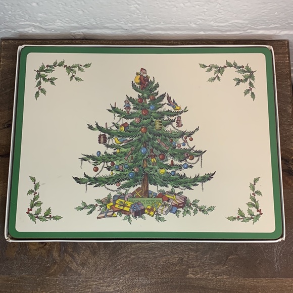 Vintage Holiday Vintage Pimpernel Acrylic Christmas Tree